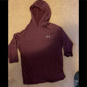 Under Armour Lightweight 3/4 sleeve hoodie